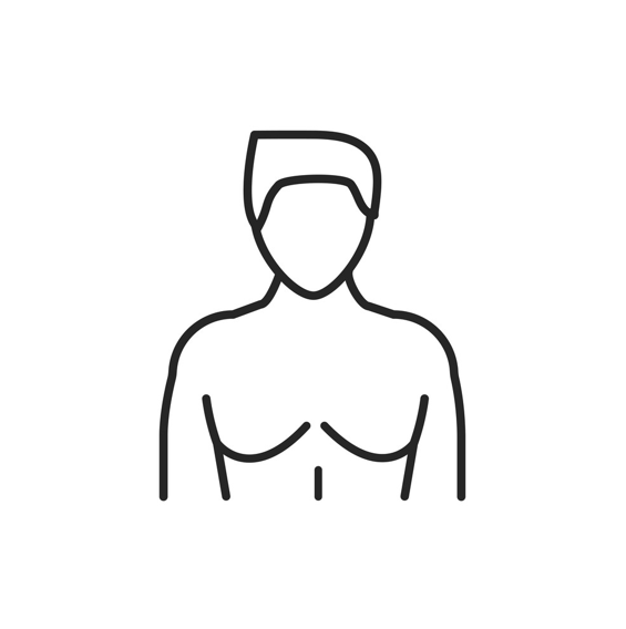 Gynaecomastia icon